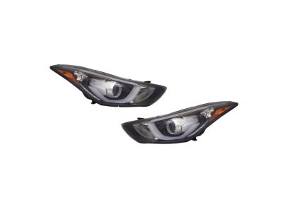 Hyundai 92102-3Y510 Headlamp Assembly, Right