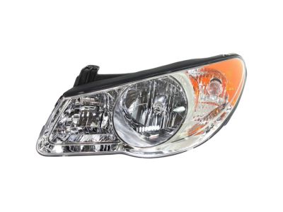 Hyundai 92101-2H051 Driver Side Headlight Assembly Composite