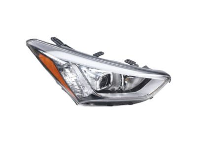 Hyundai 92101-4Z010 Headlamp Assembly, Left