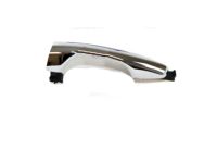 OEM 2016 Hyundai Santa Fe Sport Rear Door Outside Handle, Left - 83651-2W010