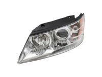 OEM 2010 Hyundai Sonata Driver Side Headlight Assembly Composite - 92101-0A500