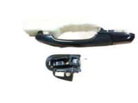 OEM 2008 Hyundai Tucson Rear Exterior Door Handle Assembly, Right - 83660-2E000