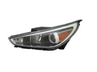 OEM 2020 Hyundai Elantra GT Headlight Halogen Left Driver - 92101-G3040