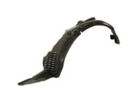 OEM 1994 Hyundai Excel Front Wheel Guard Assembly, Left - 86811-24301