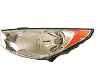 OEM 2013 Hyundai Tucson Driver Side Headlight Assembly Composite - 92101-2S050