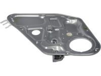 OEM 2010 Hyundai Santa Fe Rear Left-Hand Door Module Panel Assembly - 83471-0W000