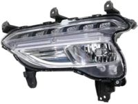 OEM Hyundai Santa Fe Sport Front Driver Side Fog Light Assembly - 92201-4Z510