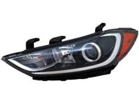 OEM Hyundai Elantra Headlamp Assembly, Left - 92101-F2050