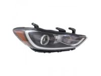 OEM Hyundai Elantra Headlamp Assembly, Right - 92102-F2040