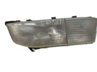 OEM 1990 Hyundai Excel Headlamp Assembly, Right - 92102-24050