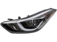 OEM 2014 Hyundai Elantra Headlamp Assembly, Left - 92101-3Y500