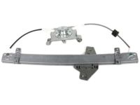 OEM 2012 Hyundai Accent Front Driver Side Door Window Regulator - 82401-1R000