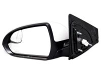 OEM 2017 Hyundai Elantra Mirror Assembly-Outside Rear View, LH - 87610-F2270