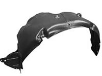 OEM Hyundai Veloster Rear Wheel Guard Assembly, Left - 86821-2V500