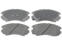 OEM 2008 Hyundai Tiburon Front Disc Brake Pad Kit - 58101-2CA11