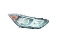 OEM Hyundai Elantra Passenger Side Headlight Assembly - 92102-3X450