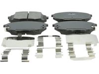 OEM 2009 Hyundai Elantra Front Disc Brake Pad Kit - 58101-2LA00