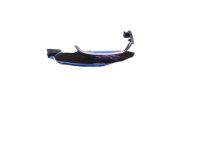 OEM Hyundai Santa Fe Sport Door Handle Assembly, Exterior, Right - 82661-2W010