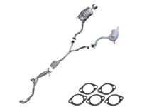 OEM 2010 Hyundai Veracruz Tail With Muffler Pipe, Left - 28701-3J180
