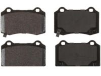 OEM 2015 Hyundai Genesis Coupe Rear Disc Brake Pad Kit - 58302-2MA10