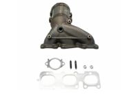 OEM 2007 Hyundai Veracruz Exhaust Manifold Catalytic Assembly, Right - 28510-3C480