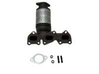 OEM 2007 Hyundai Entourage Exhaust Manifold Catalytic Assembly, Right - 28510-3C380