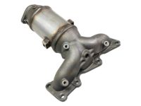 OEM 2010 Hyundai Veracruz Exhaust Manifold Catalytic Assembly, Left - 28510-3C470