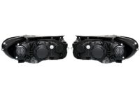 OEM Hyundai Santa Fe Driver Side Headlight Assembly Composite - 92101-0W100