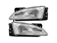 OEM 1997 Hyundai Elantra Headlamp Assembly, Left - 92101-29050