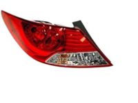 OEM Hyundai Accent Lamp Assembly-Rear Combination, RH - 92402-1R010