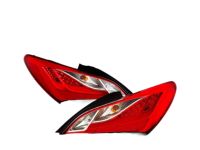 OEM 2011 Hyundai Genesis Coupe Lens & Housing-Rear Combination Outside Lamp, LH - 92410-2M050