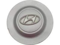 OEM 2007 Hyundai Accent Aluminium Wheel Hub Cap Assembly - 52960-1E300