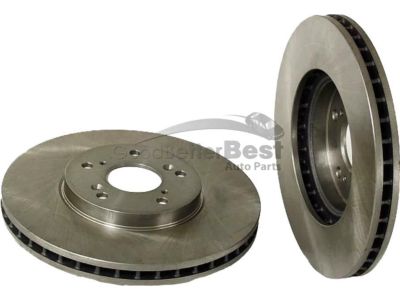Acura 45251-S0X-000 Disk, Front Brake (16")