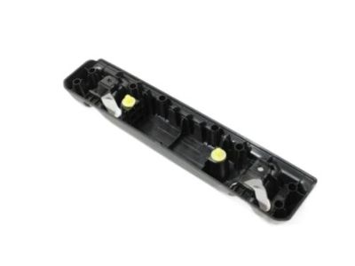 Honda 83308-THR-A11ZB Garnish, FR. Second Center Seat Striker *NH900L* (DEEP BLACK)