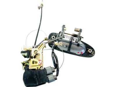 Honda 72180-SDN-A01ZE Handle Assembly, Left Front Door (Outer) (Satin Silver Metallic)