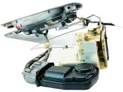 Honda 72180-SDN-A01ZE Handle Assembly, Left Front Door (Outer) (Satin Silver Metallic)