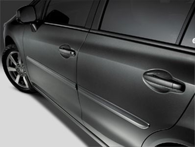 Honda 08P05-TR0-160 Body Side Molding (Crystal Black Pearl-exterior) (CRYSTAL BLACK PEARL)
