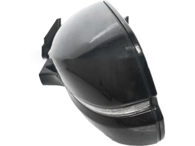 Honda 76250-TG8-A31ZD Mirror Assembly, Driver Side Door (Crystal Black Pearl)
