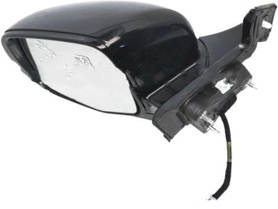 Honda 76250-TG8-A31ZD Mirror Assembly, Driver Side Door (Crystal Black Pearl)