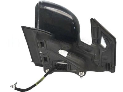 Honda 76250-TG8-A31ZD Mirror Assembly, Driver Side Door (Crystal Black Pearl)