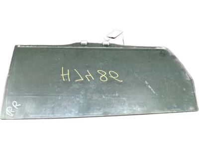 Honda 73400-TLC-A01 Glass Assy., R. RR. Door (Green)(Fuyao)