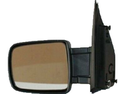 Honda 76200-SCV-A11ZA Mirror Assembly, Passenger Side Door (Flat Black) (Manual)