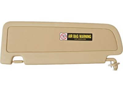 Honda 83230-SNA-A01ZB Sunvisor Assembly, Passenger Side (Pearl Ivory) (Mirror)