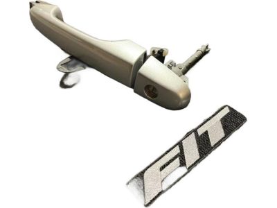 Honda 72181-TR0-A11ZC Handle, Driver Side (Silver Metallic)