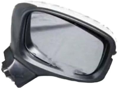 Honda 76200-THR-A52ZD Mirror Assembly, Passenger Side Door (Modern Steel Metallic) (R.C.) (Heated)