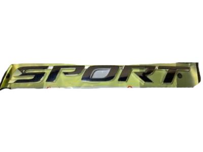 Honda 75752-T2A-A01 Emblem, Rear Sport