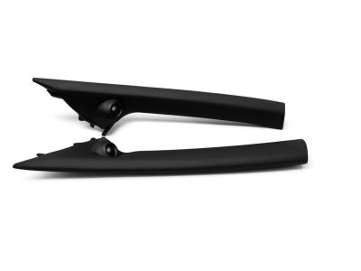 Honda 84155-TS8-A32ZC Garnish, L. FR. Pillar *NH167L* (GRAPHITE BLACK)