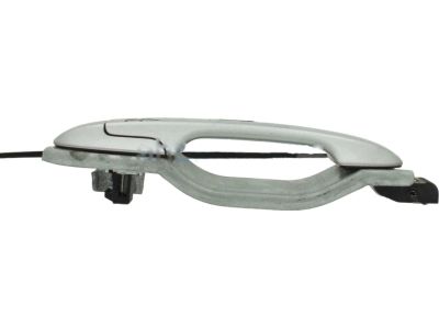 Honda 72640-SDA-A01ZP Handle Assembly, Right Rear Door (Outer) (Silver Metallic)