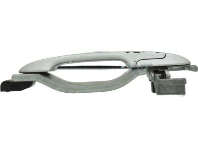 Honda 72640-SDA-A01ZP Handle Assembly, Right Rear Door (Outer) (Silver Metallic)