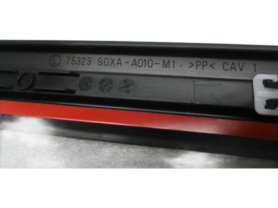 Honda 75323-S0X-A01 Protector, L. RR. Door